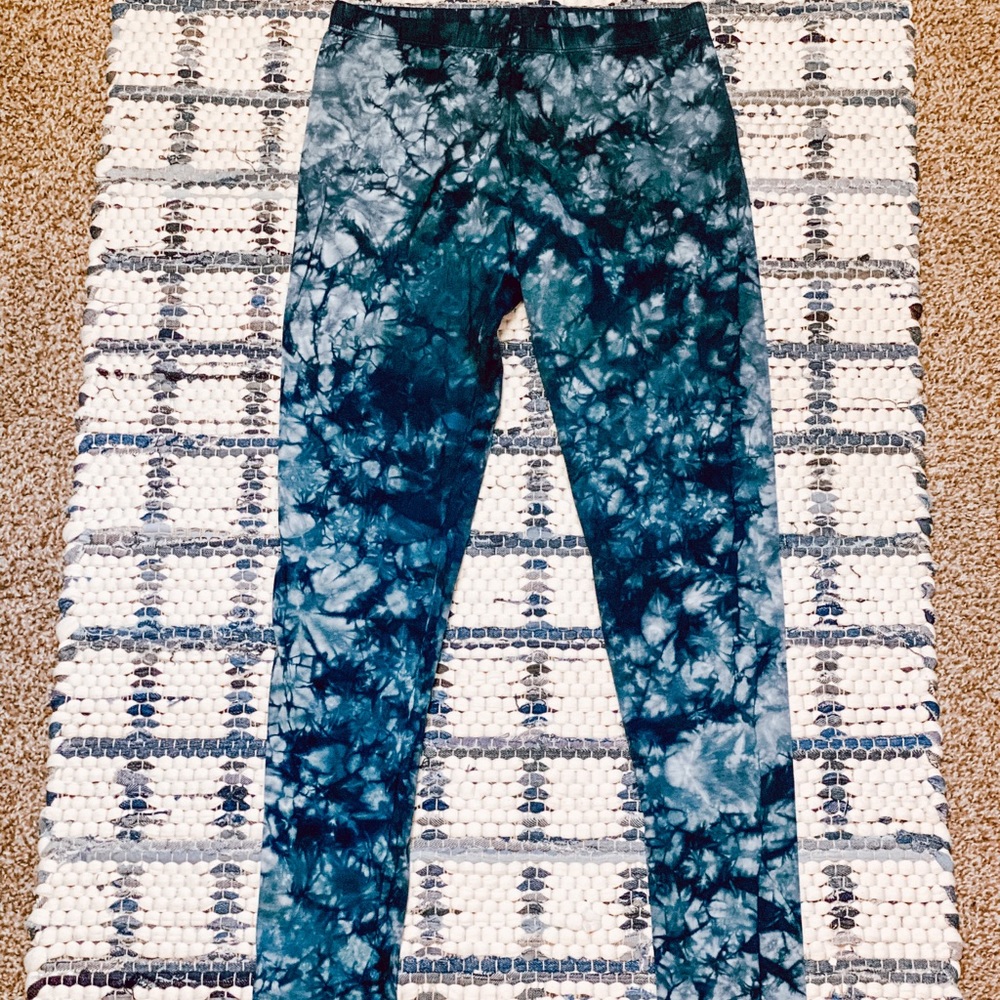 Tie Dye Cotton Leggings